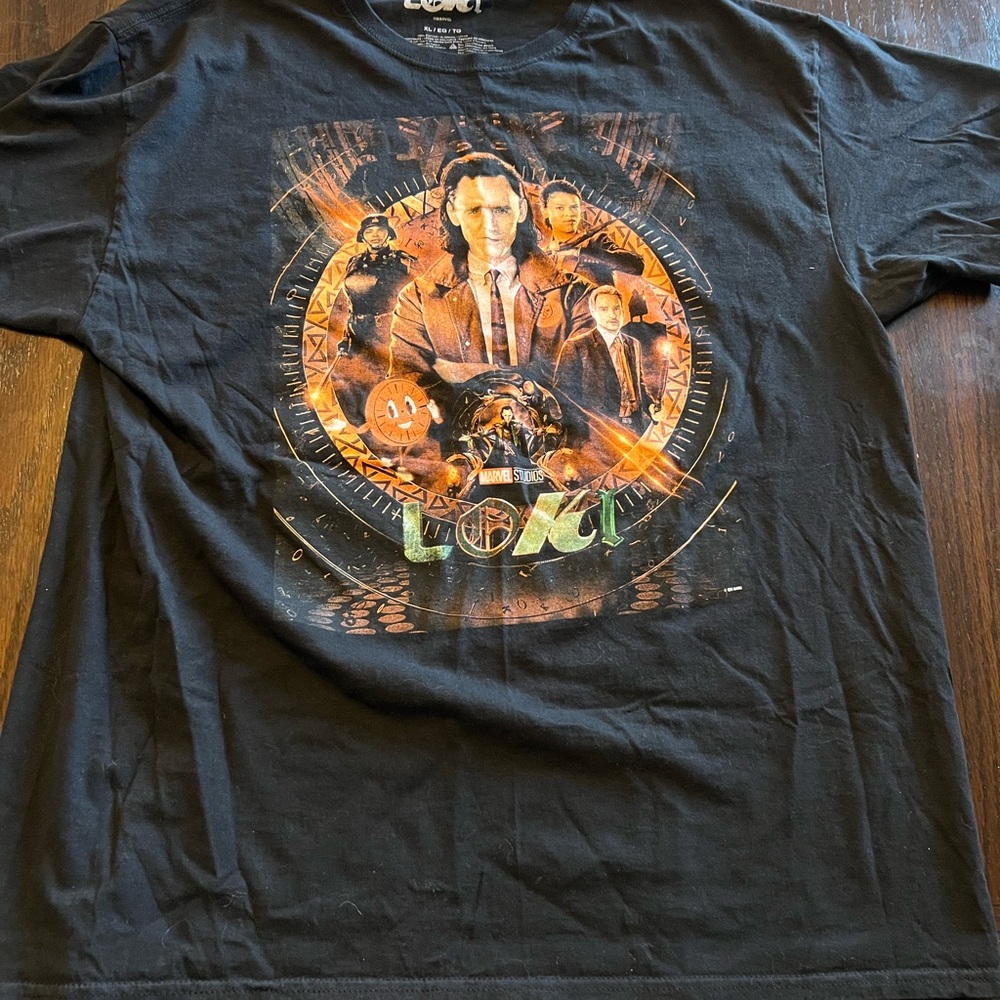 Marvel Black Loki Graphic T-Shirt